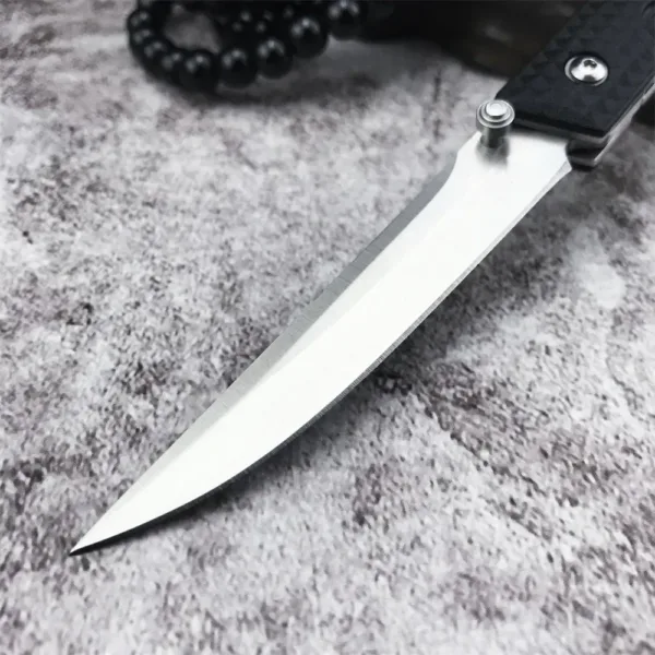 Folding Knife with 8CR17Mov Blade and G10 Handle - Image 5