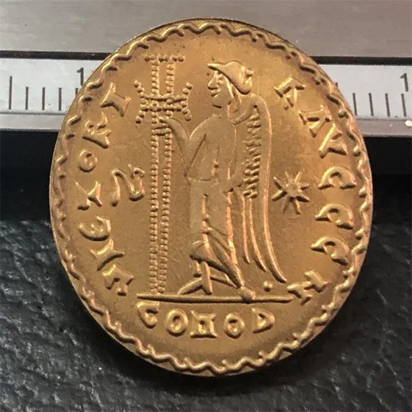 Burgundian Kingdom Replica Solidus Coin - Image 2