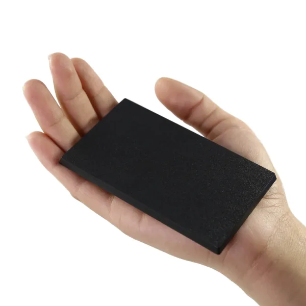 Evemodel 60x100mm Black Rectangle Bases Pack - Image 3