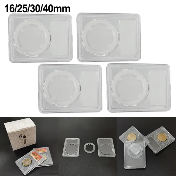 4-Piece Coin Collection Cases Set - Image 6