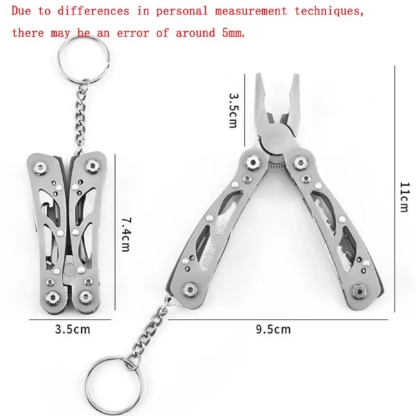 Multi-Function Folding Pocket Knife and Pliers - Image 5