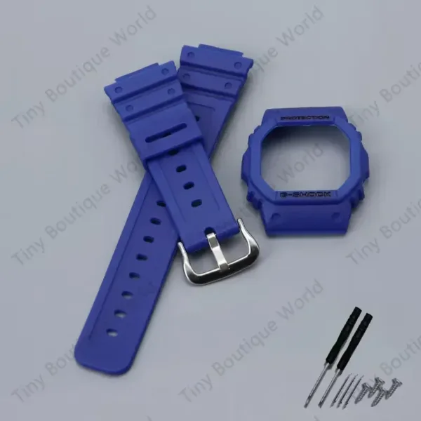 Silicone Waterproof Strap for DW5600 Watch - Image 10