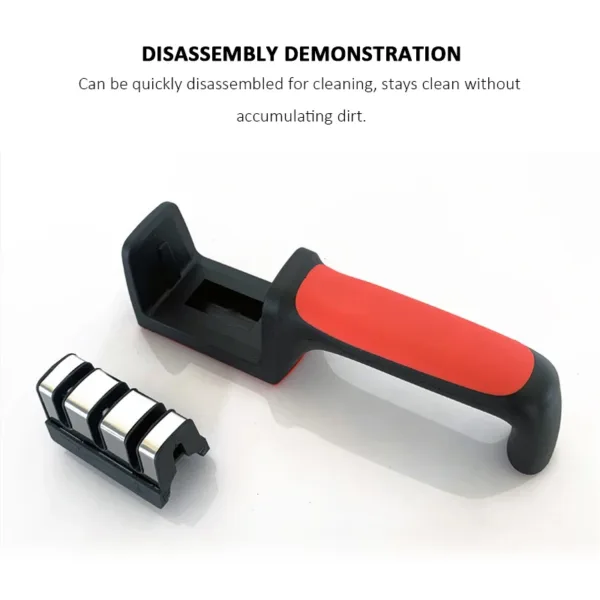 3-Stage Handheld Kitchen Knife Sharpener - Image 6
