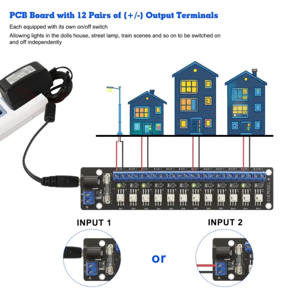 12 Channel DC Power Distribution Module 3V-24V - Image 4