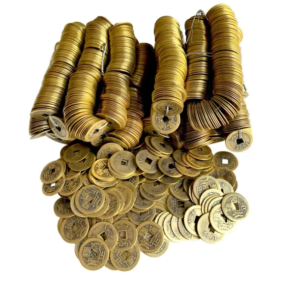 100Pcs Antique Chinese Replicas Copper Coins Set