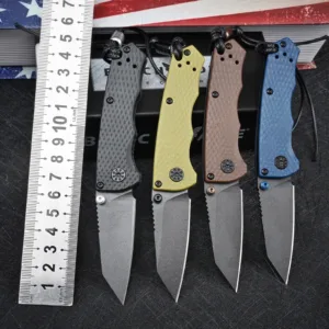 Portable Folding Camping Knife with Steel Blade