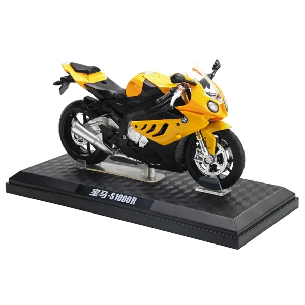 1:12 BMW S1000 RR Diecast Motorcycle Model - Image 5