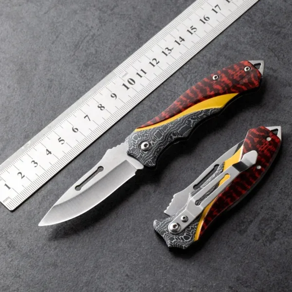 Folding Stainless Steel Fruit Knife Set - Image 7