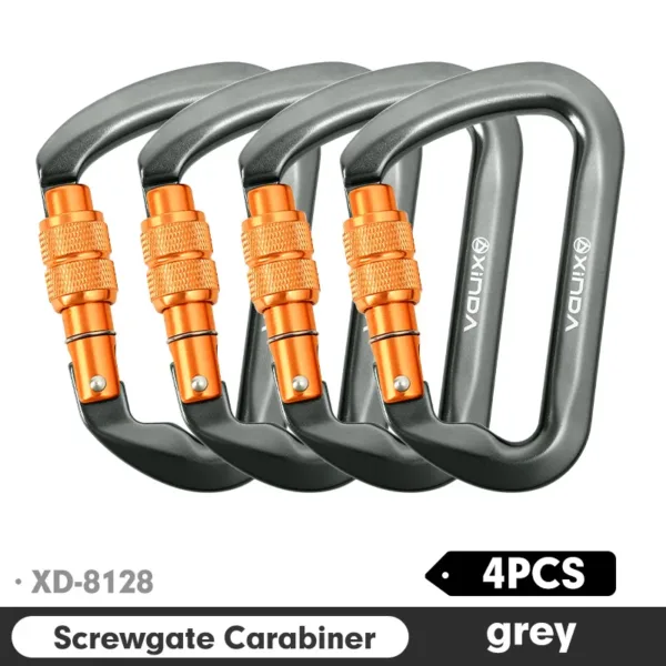 30kN Aluminum Alloy Climbing Carabiner Hook - Image 22