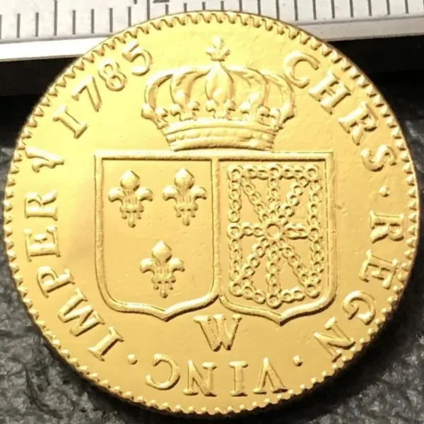 1785 Louis d'or Replica Antique Coin - Image 3