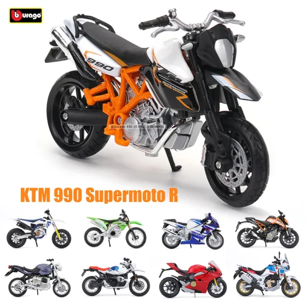 Bburago 1:18 KTM 990 Supermoto R Model