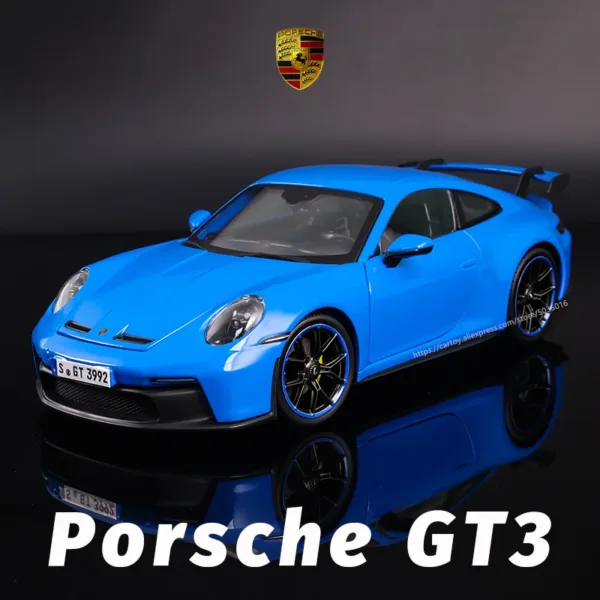 Maisto 1:18 Porsche 911 GT3 Diecast Model