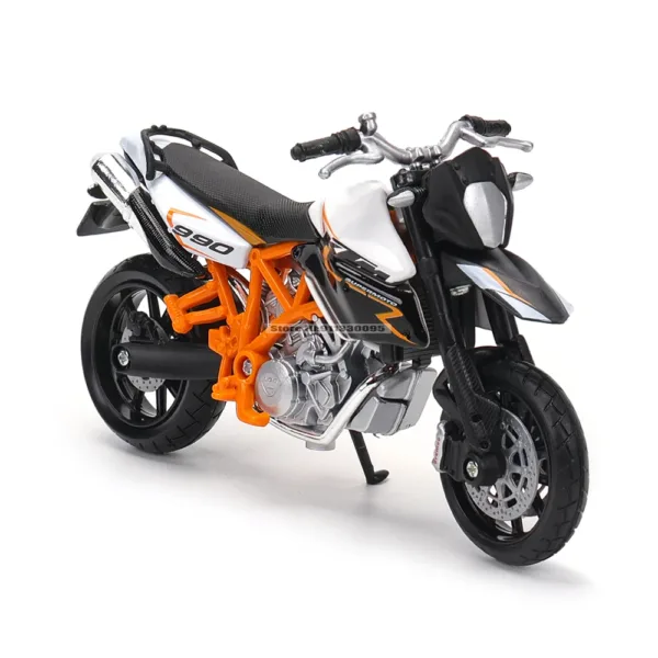 Bburago 1:18 KTM 990 Supermoto R Model - Image 4