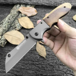 Boker DA104 Folding Knife with Wooden Handle