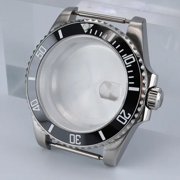 40mm Luxury Watch Case with Sapphire Glass - Image 2