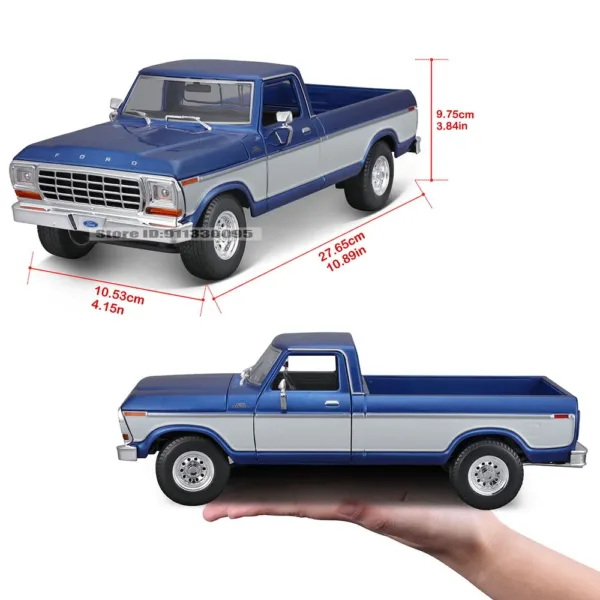 Maisto 1:18 Diecast 1979 Ford F150 Model - Image 4