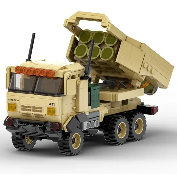 Military Boxer XM808 Building Block Set - Image 5