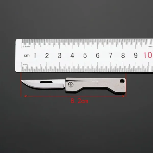 Titanium Alloy Folding Knife with D2 Blade - Image 15