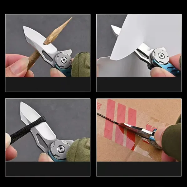 M390 Mini Folding Pocket Knife EDC Tool - Image 3