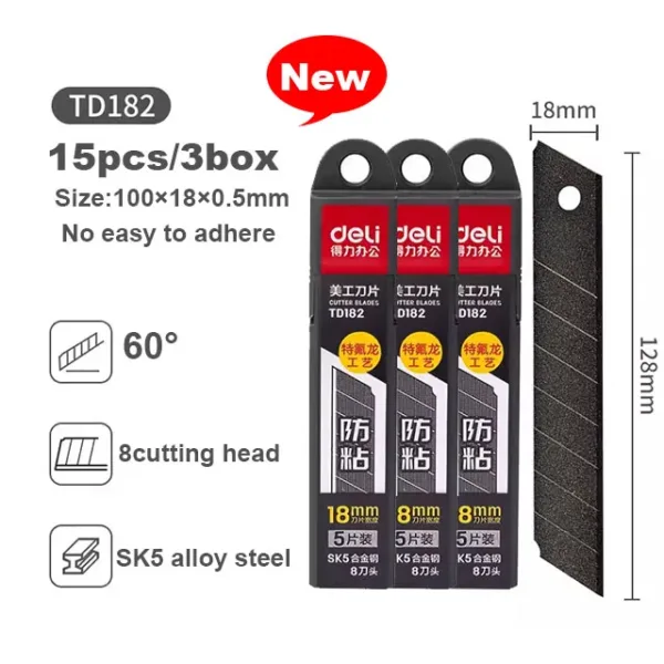 10-Pack SK5 Utility Knife Blades 9/18mm - Image 12
