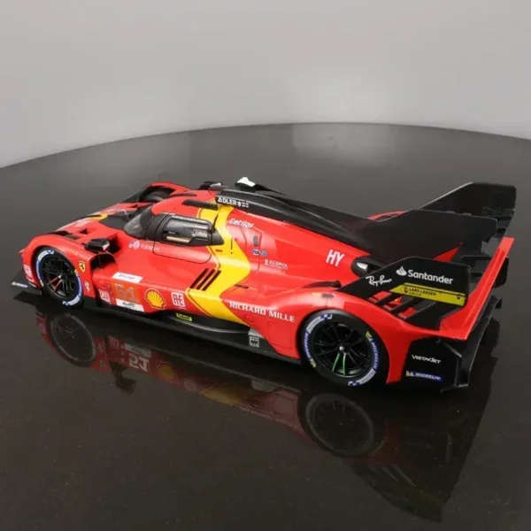 Bburago 1:43 Ferrari 499p #51 Diecast Model - Image 6