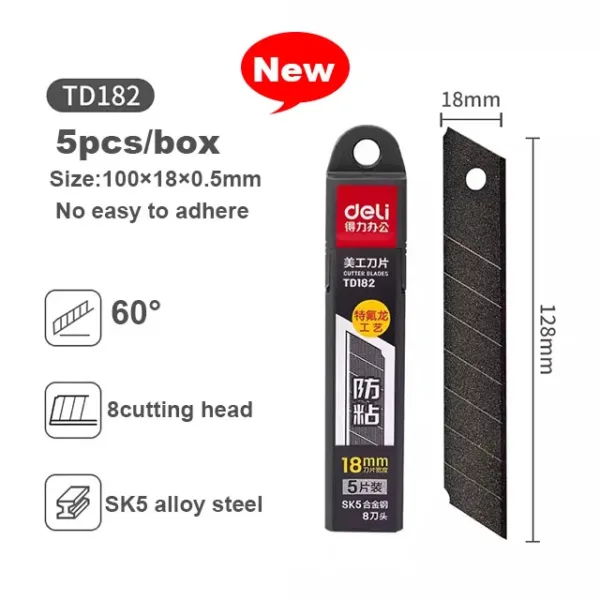 10-Pack SK5 Utility Knife Blades 9/18mm - Image 8