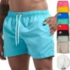 Quick-Dry Men's Swim Trunks with Pockets