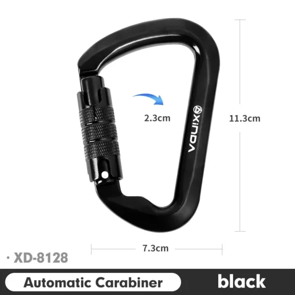 30kN Aluminum Alloy Climbing Carabiner Hook - Image 12