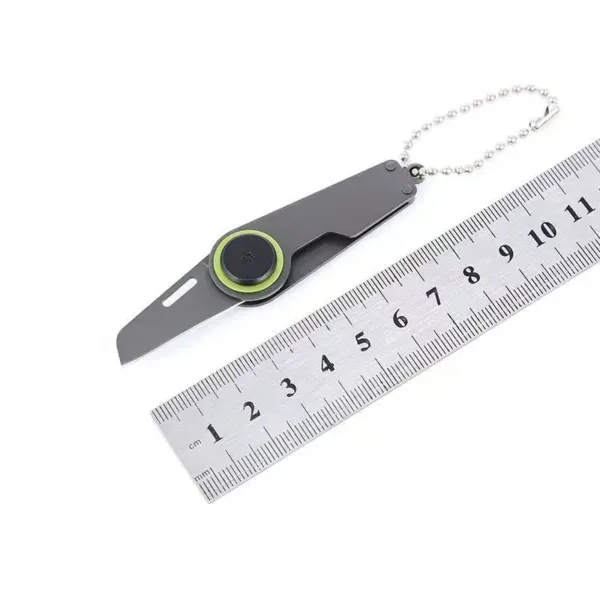 Vintage Mini Stainless Steel Folding Knife - Image 7