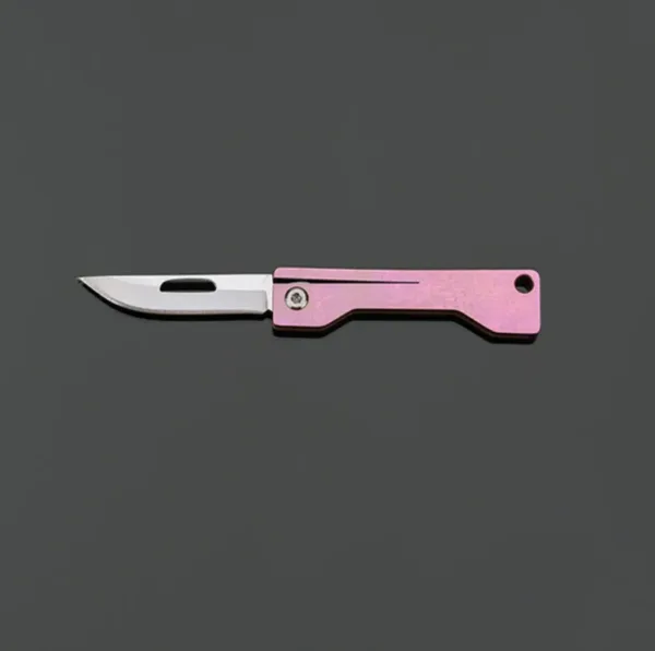 Titanium Alloy Folding Knife with D2 Blade - Image 18