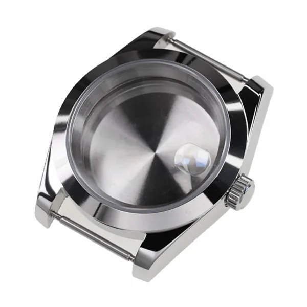 Stainless Steel 36mm/39mm Watch Case with Sapphire Glass