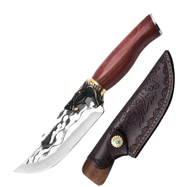 Handmade Stainless Steel Boning Cleaver Knife - Image 7