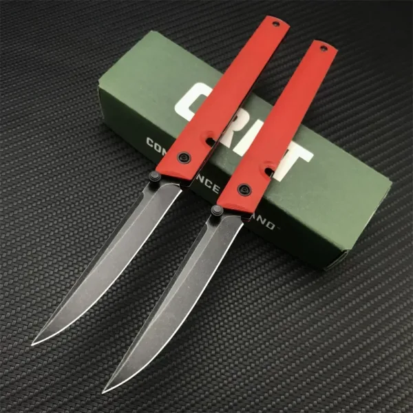 Folding Knife with 8CR17Mov Blade and G10 Handle - Image 3