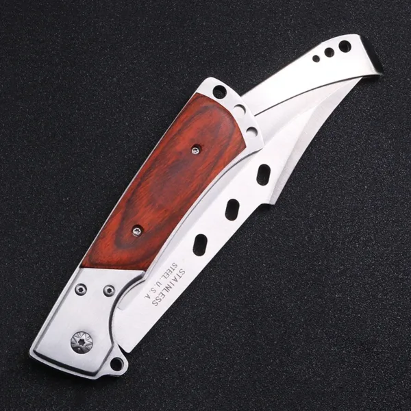 Durable Folding Steel Knife for Outdoors - Image 3