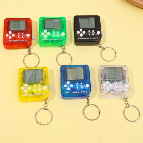 Mini Handheld Game Console with Keychain - Image 6