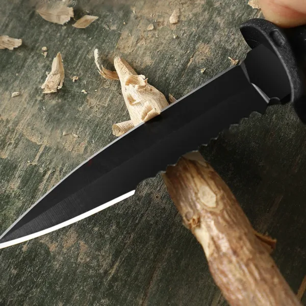 Stainless Steel Camping Fixed Blade Knife - Image 3