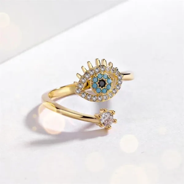 Trendy Women's Adjustable Geometric Ring - Image 9