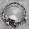 VK63 Quartz Movement Stainless Steel Watch Case