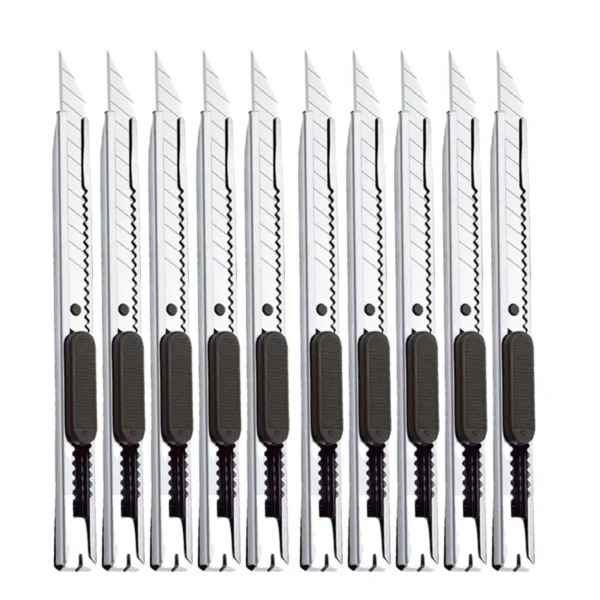 9mm Retractable Box Cutter Set of 10 - Image 6