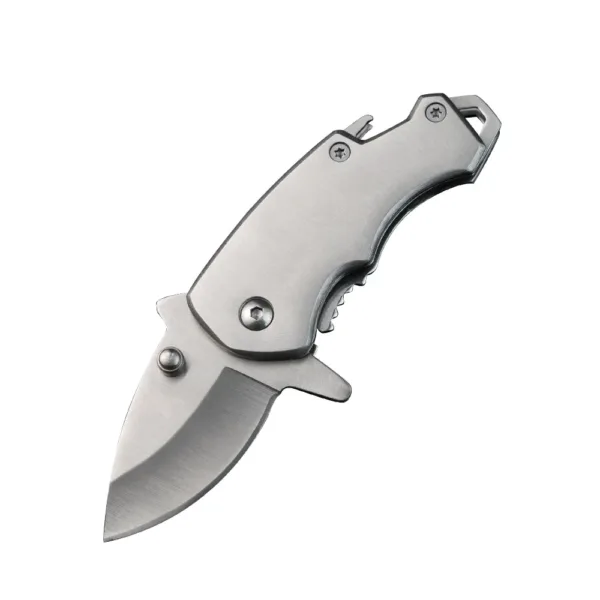 Stainless Steel Mini Folding Shark Knife - Image 7