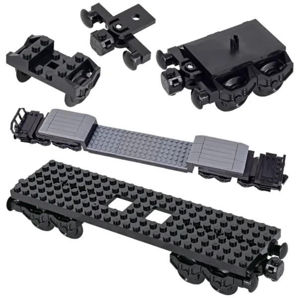 Creative Train Base Wheel Building Blocks Set