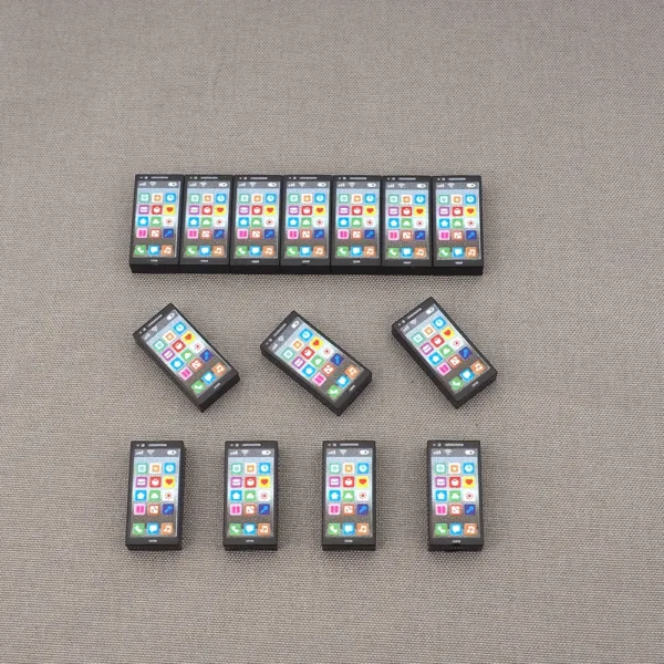 10PCS Modern Mobile Phone Building Blocks Set - Image 3