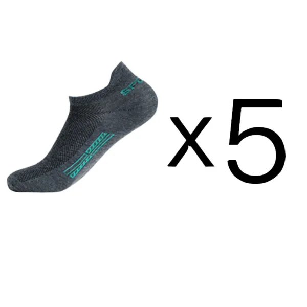 5 Pairs Men’s Ankle Socks for All Seasons - Image 12