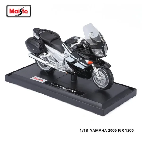 Maisto 1:18 Yamaha Motorcycle Model Toy - Image 9