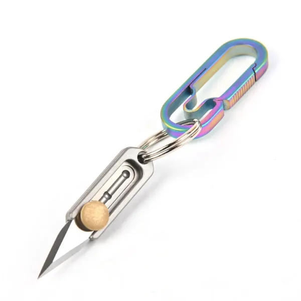 Titanium Multi Utility Knife with Sharp Blade - Image 5