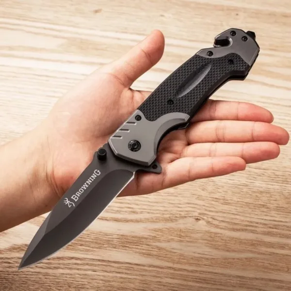 Browning Folding Multitool Knife with Clip - Image 3