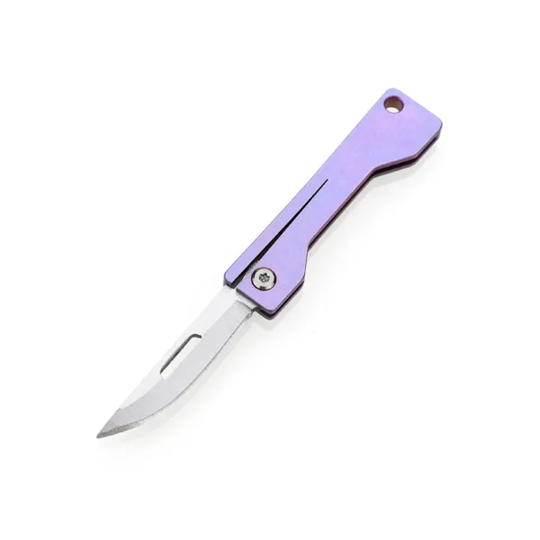 Titanium Alloy Folding Knife with D2 Blade - Image 16
