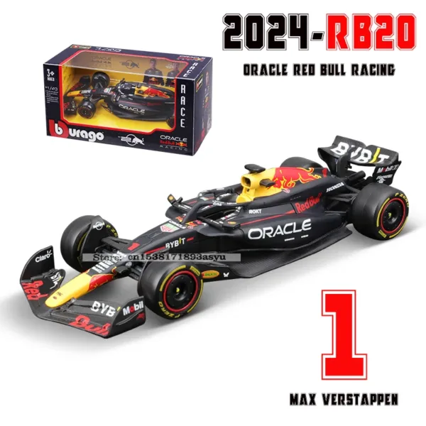 Bburago 1:43 Red Bull Racing Diecast Model - Image 4