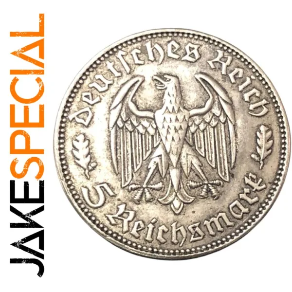 1934 Germany 5 Reichsmark Antique Replica Coin