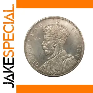 1935 New Zealand George V Silver Plated Coin